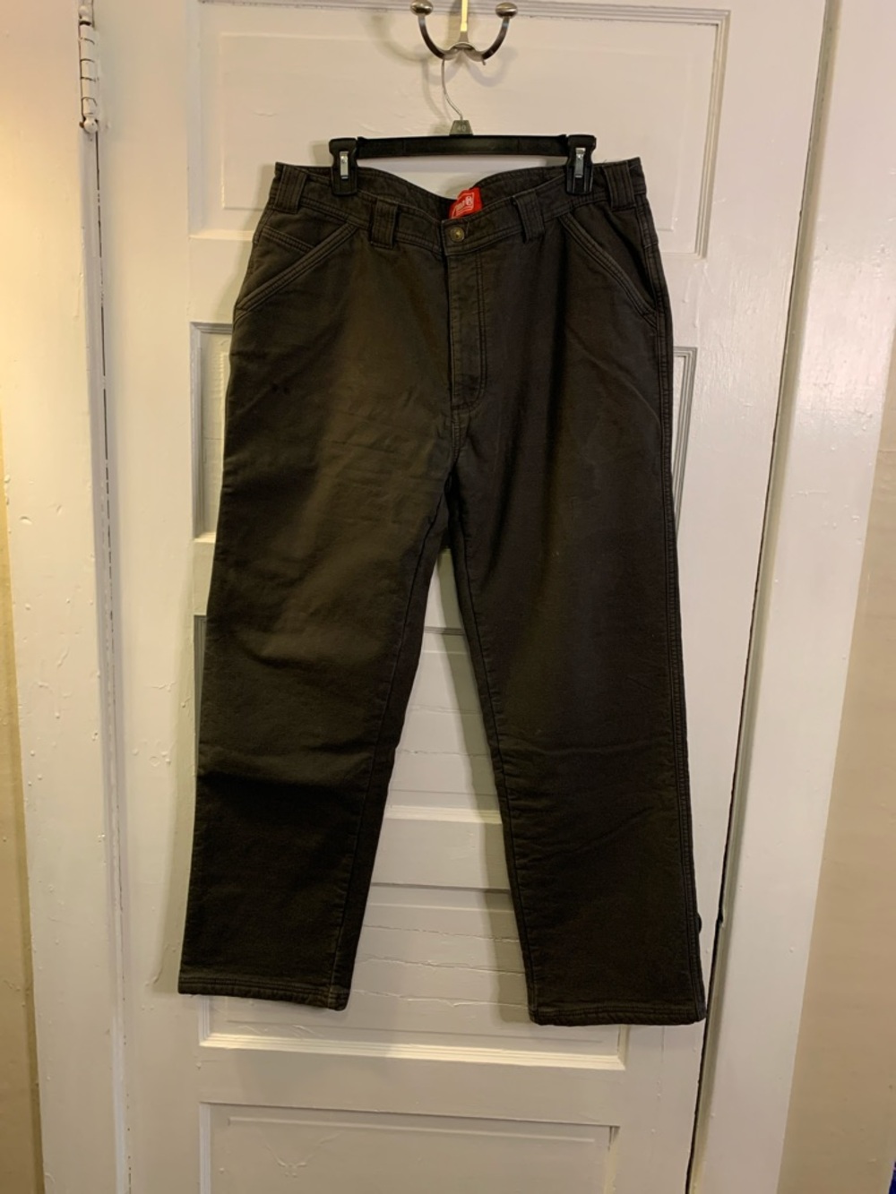 Coleman Men's Straight-Leg Lined Jeans